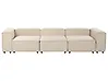 Modular Sofa 3 Seater ARDAL Fabric Beige