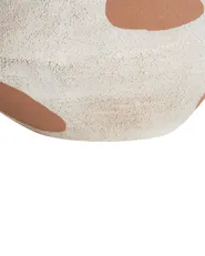 Wazon na kwiaty ALOSIDAE 19 cm Kamionka Jasnobeżowy_935180