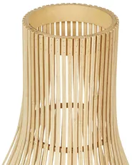 Lantern LEYTE 58 cm Willow Wood Light Brown_892152