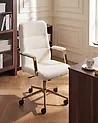 Executive Chair DEMURE Boucle Off-White