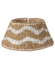 Osłonka pod choinkę HIVER 51 cm Trawa morska Naturalny_1011197