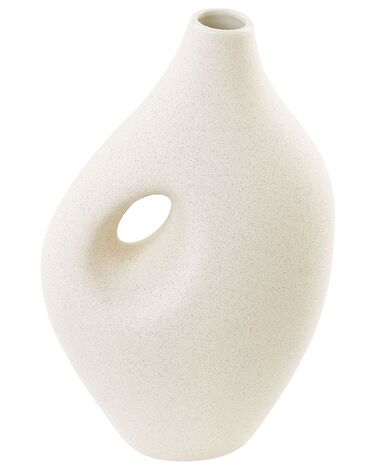 Vase décoratif blanc 32 cm KOMOTINI