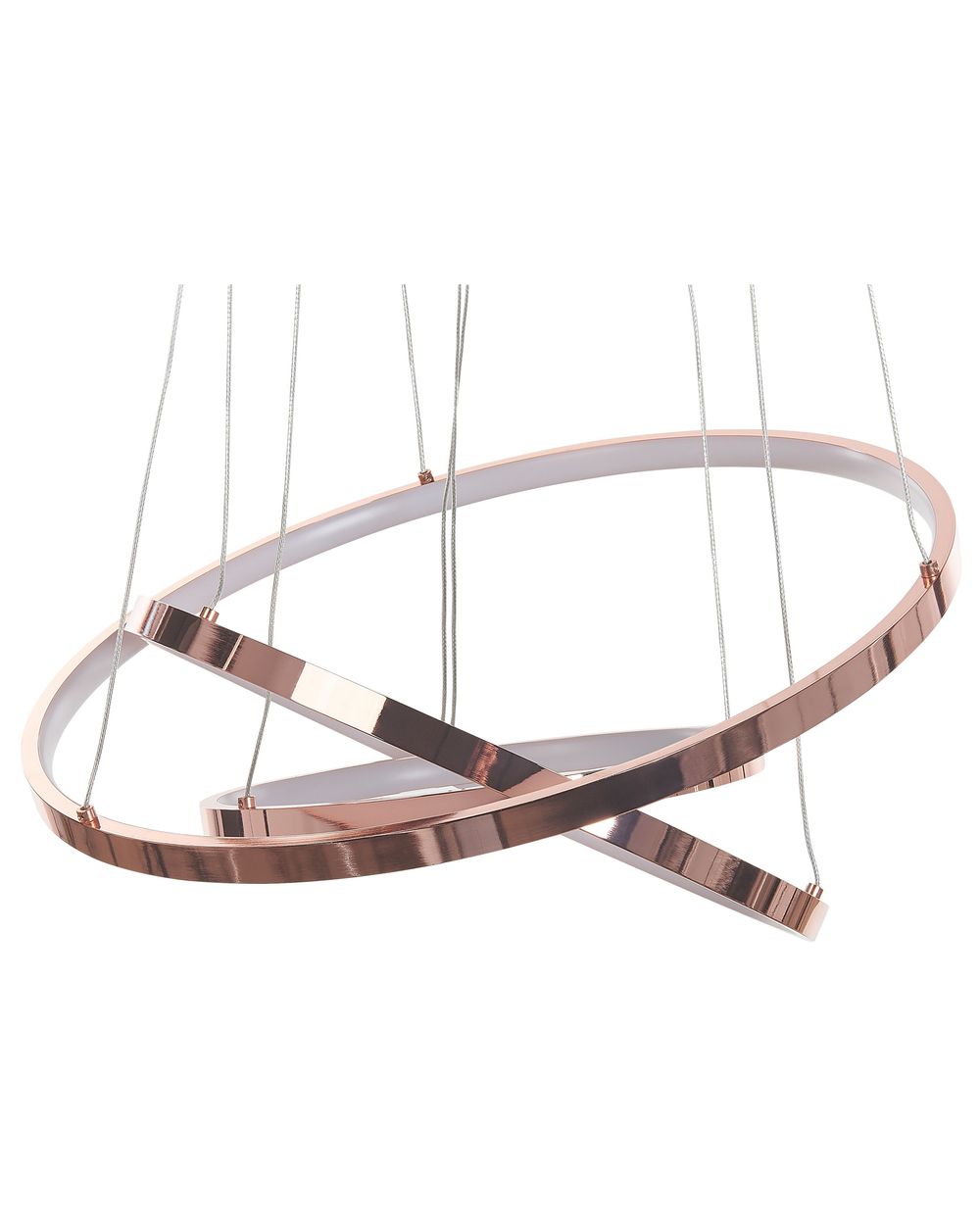 Rose gold drop lights top