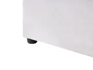 Bed Velvet LAVAUR 160 x 200 cm (EU King Size) Off-White_985291