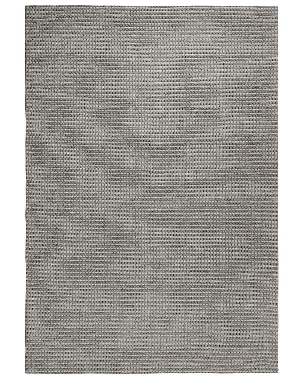 Dywan KILIS Szary 160 x 230 cm Wełna