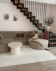 Rug TWYNAM Off-White 160 x 230 cm_1194047
