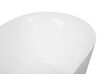 Badewanne freistehend weiß oval 170 x 80 cm CARRERA_717163