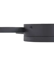 LED Ceiling Lamp AGNAT Metal Black_824677