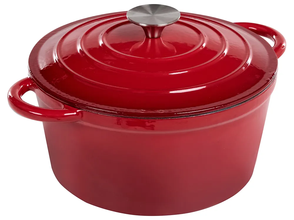 Gusseisen Kochgeschirrset 8-teilig FEURA Rot_1170394