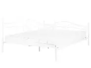 Bed Metal ANTLIA 160 x 200 cm (EU King Size) White_806612