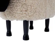 Pufa zwierzak ze schowkiem SHEEP Baranek Jasnobeżowy_852411