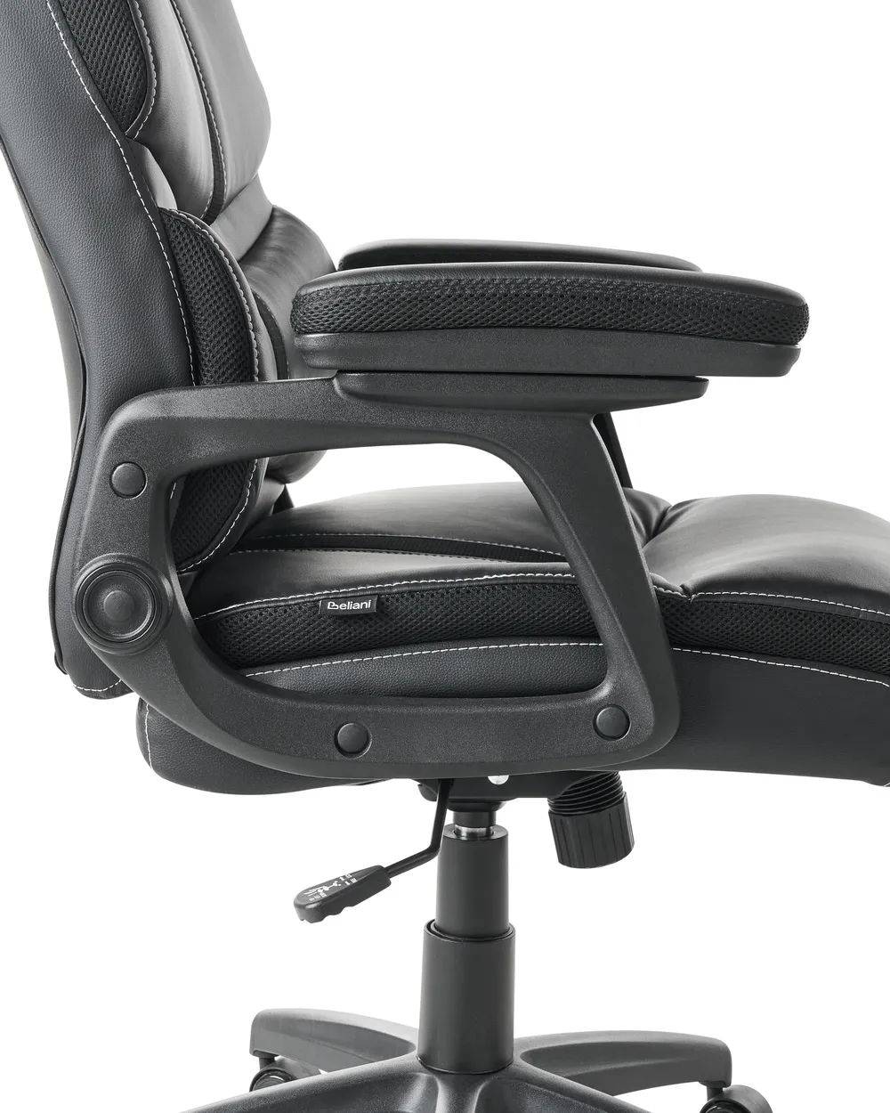 Executive Chair RULER Faux Leather Black