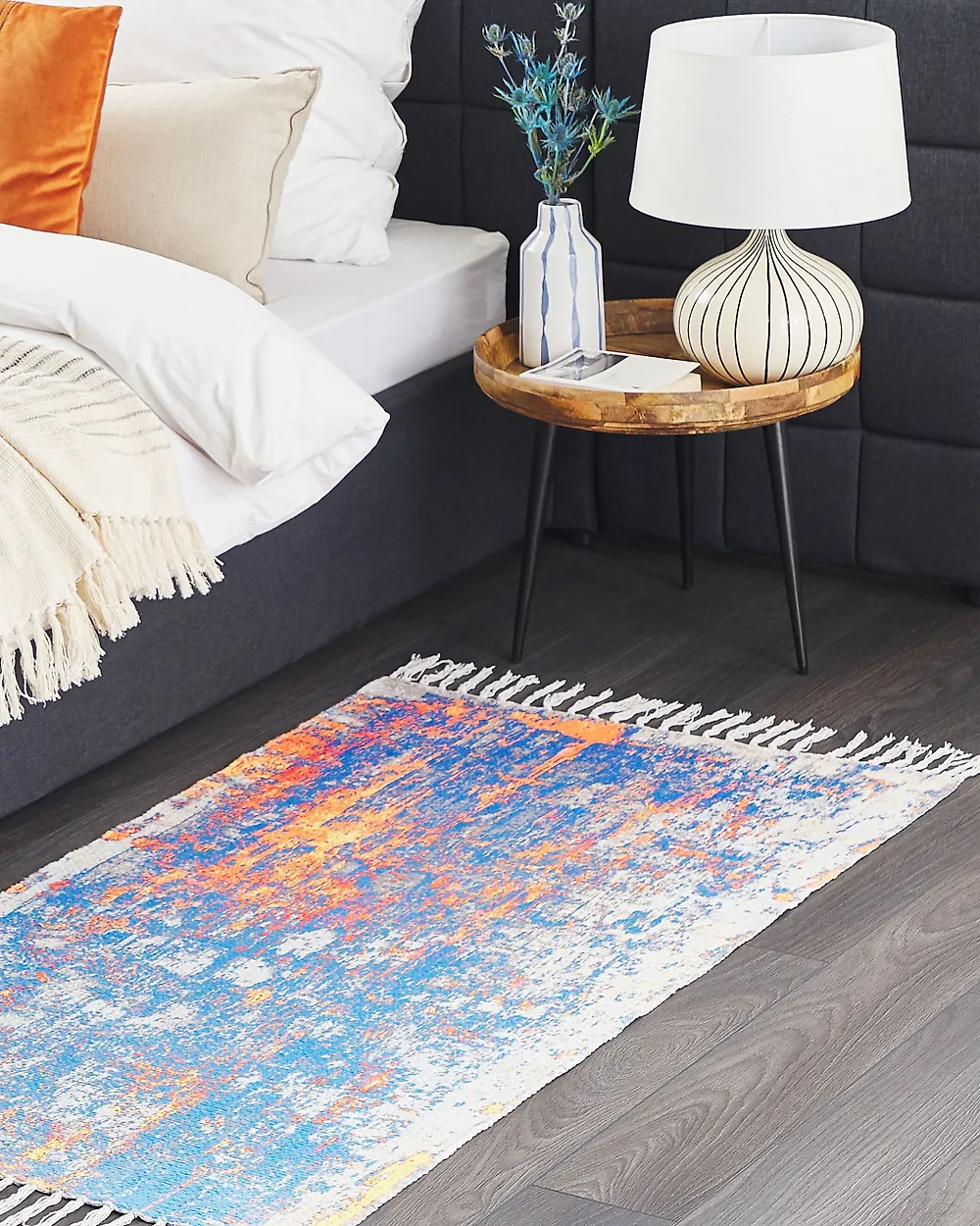 Rug ACARLAR Beige 80 x 150 cm_1183328