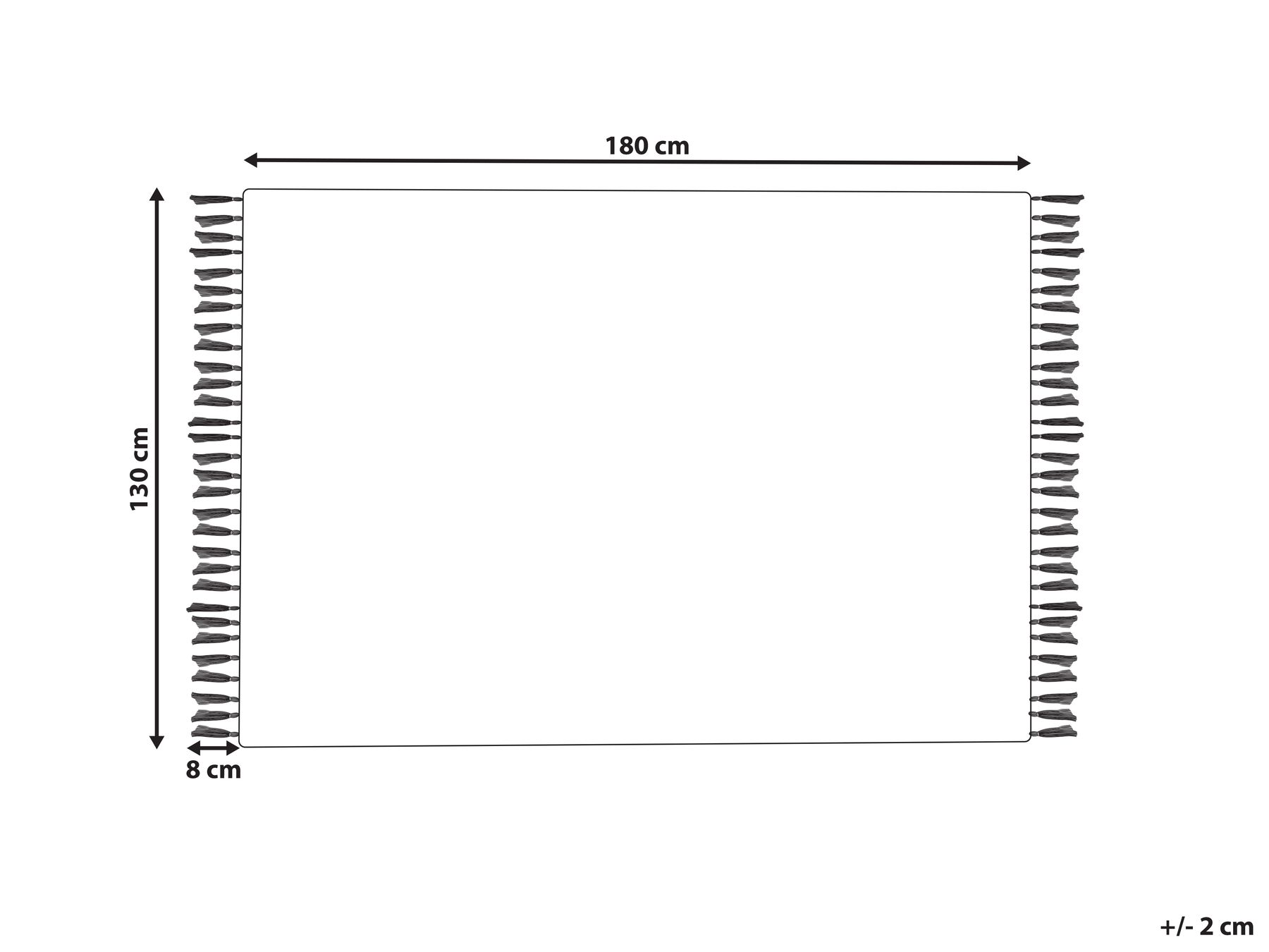 Cotton Blanket 130 x 180 cm Multicolour AMROHA_829304 Cotton Blanket 130 x 180 cm Multicolour AMROHA_829304