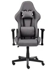 Sedia da gaming WARRIOR Grigio scuro_852035