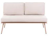 Garden Corner Sofa with Table 4 Seater CACCAMO Beige_1064180
