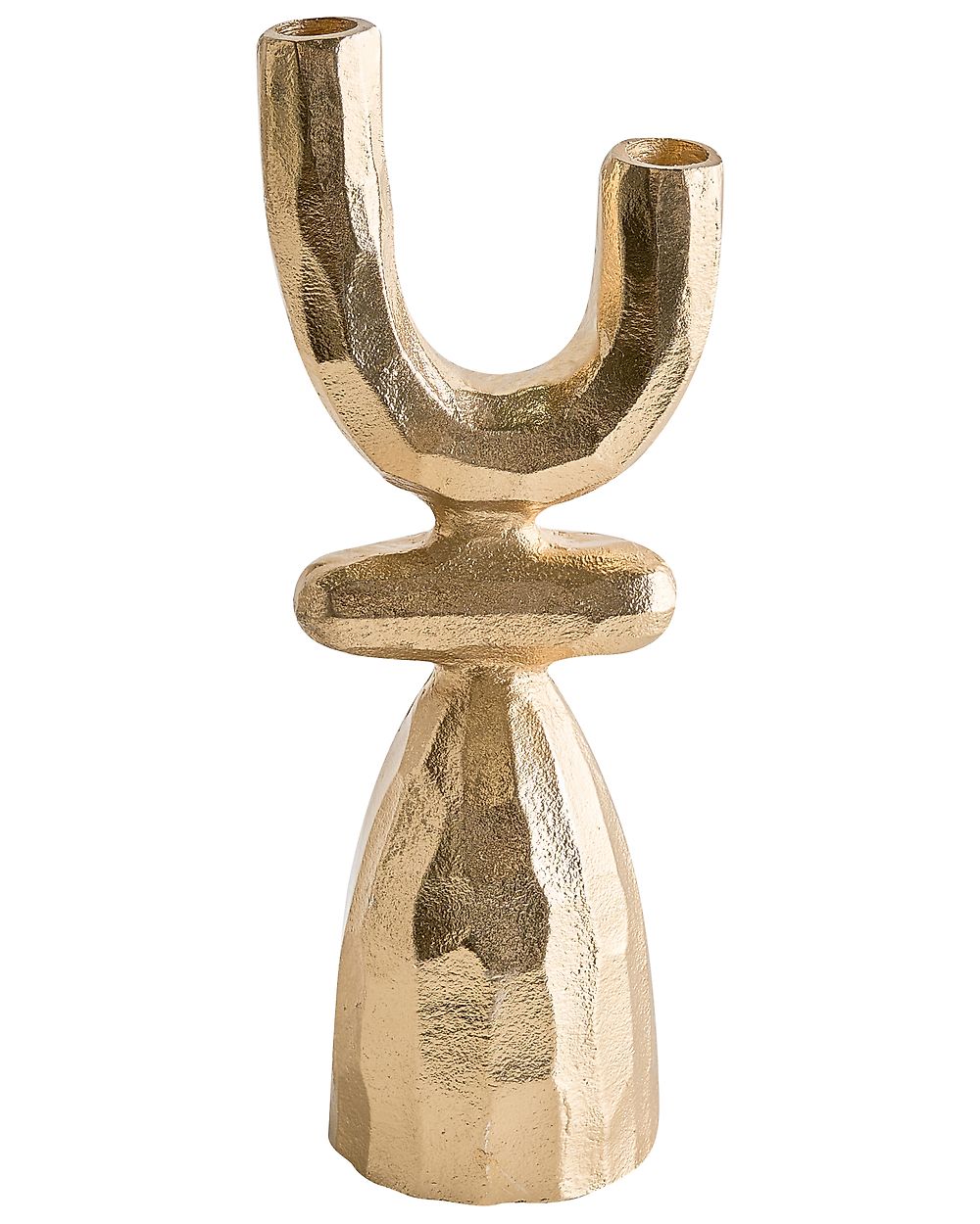 Kerzenständer KRADENIK 33 cm Metall Gold