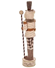 Set of 2 Figurines HAMARI 66/68 cm Bear Reindeer Beige_1156753
