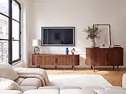 TV Stand SORELL Dark Brown_1166625