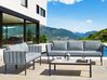 5 Seater Garden Sofa Set Dark Grey SKALA_934667