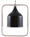 Metal Pendant Lamp Black MAVONE_691000