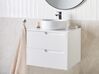 Bathroom Wall Mounted Cabinet 60 x 52 cm White QUINTELA_934924