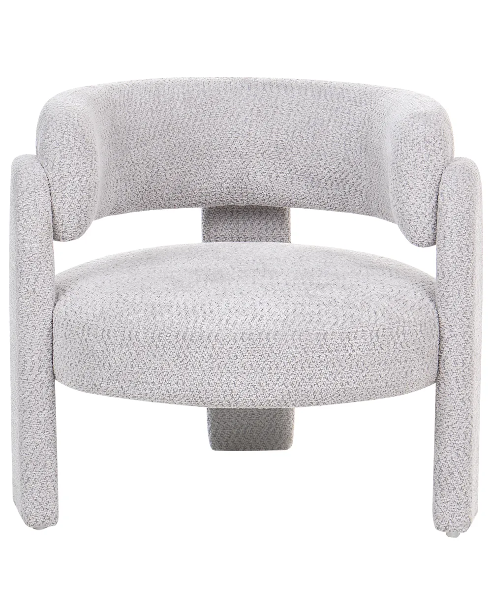 Armchair BUREA Chenille Light Grey_1070181
