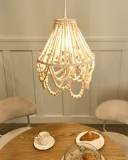 Chandelier MENIK Wood Light Brown_1003582