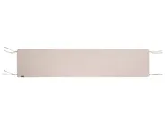 Bench Seat Pad Cushion TUSCANIA 157 x 34 cm Beige_1119154