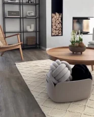 Rug ELLEK White 140 x 200 cm Wool_951248