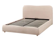 Bett mit Stauraum BLAGNAC Bouclé Beige 140 x 200 cm_1009275