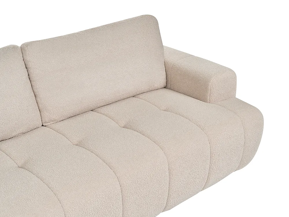 Sofa 3 Seater NARILLA Boucle Beige_1156522