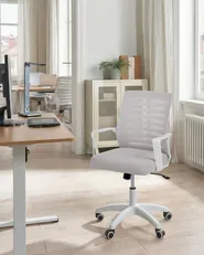 Sedia da ufficio RADIANT Grigio chiaro_1052961