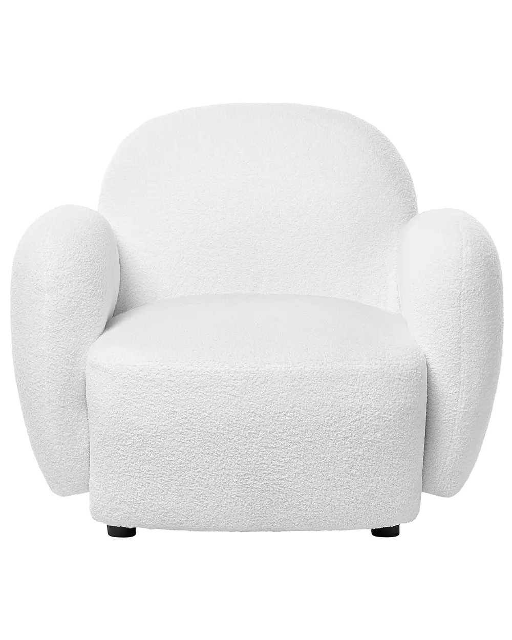 Fotel JULE Boucle Złamana biel_1144894