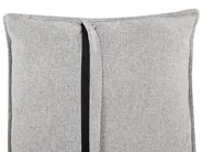 Living Room Set 5 Seater HOBRO Fabric Light Grey_949686