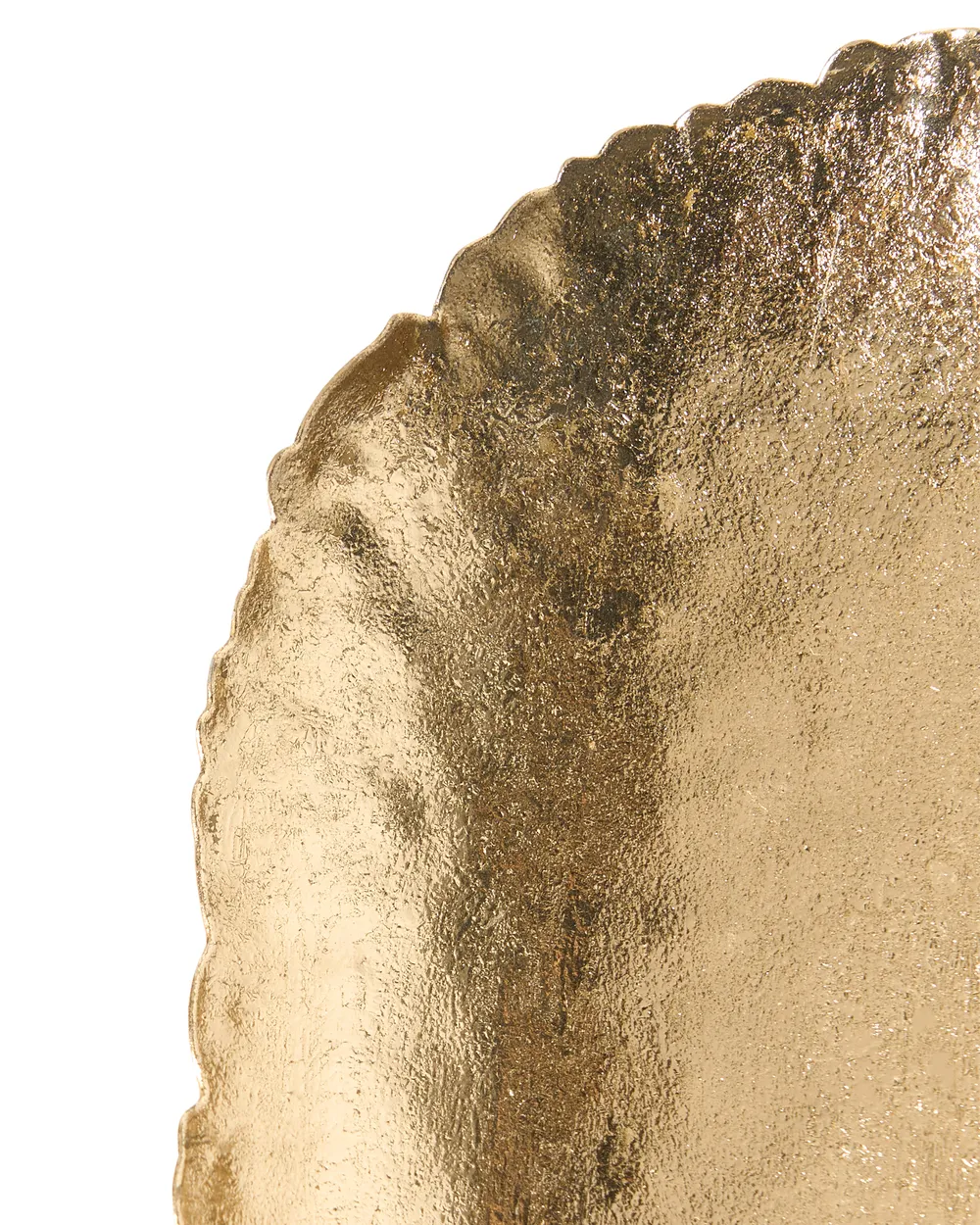 Set of 2 Wall Candle Holders FEIJO 44 cm Metal Gold_968353