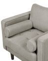 Fabric Armchair Taupe NURMO_896347