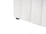 Ottoman Bed LUNAN Boucle White 140 x 200 cm (EU Double)_1048329