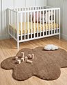 Tappeto per bambini HODKA  Marrone chiaro 80 x 120 cm Cotone con cuscino