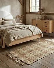 Tapis BERISSA Beige 80 x 150 cm Jute_1177451