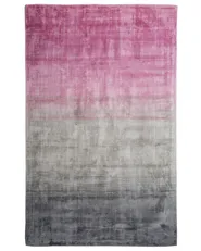 Rug ERCIS Pink 140 x 200 cm Viscose_710149