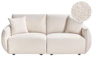 Modular Sofa 2 Seater MESNALI Boucle Off-White_1046266