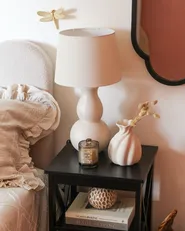 Table Lamp CHARGES Ceramic Light Beige_1051309
