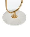 Coat Stand with Mirror Gold MOODY_935093