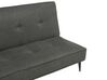 Fabric Sofa Bed Dark Grey ESSVIK_894371