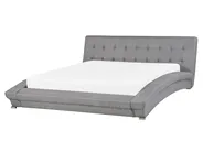 Waterbed Fabric LILLE 160 x 200 cm (EU King Size) Grey_79995