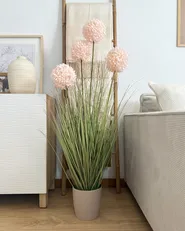 Artificial Plant SNOWBALL BUSH 120 cm Pink_1052636