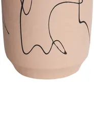 Wazon na kwiaty SUNFISH 33 cm Kamionka Beżowy_935169
