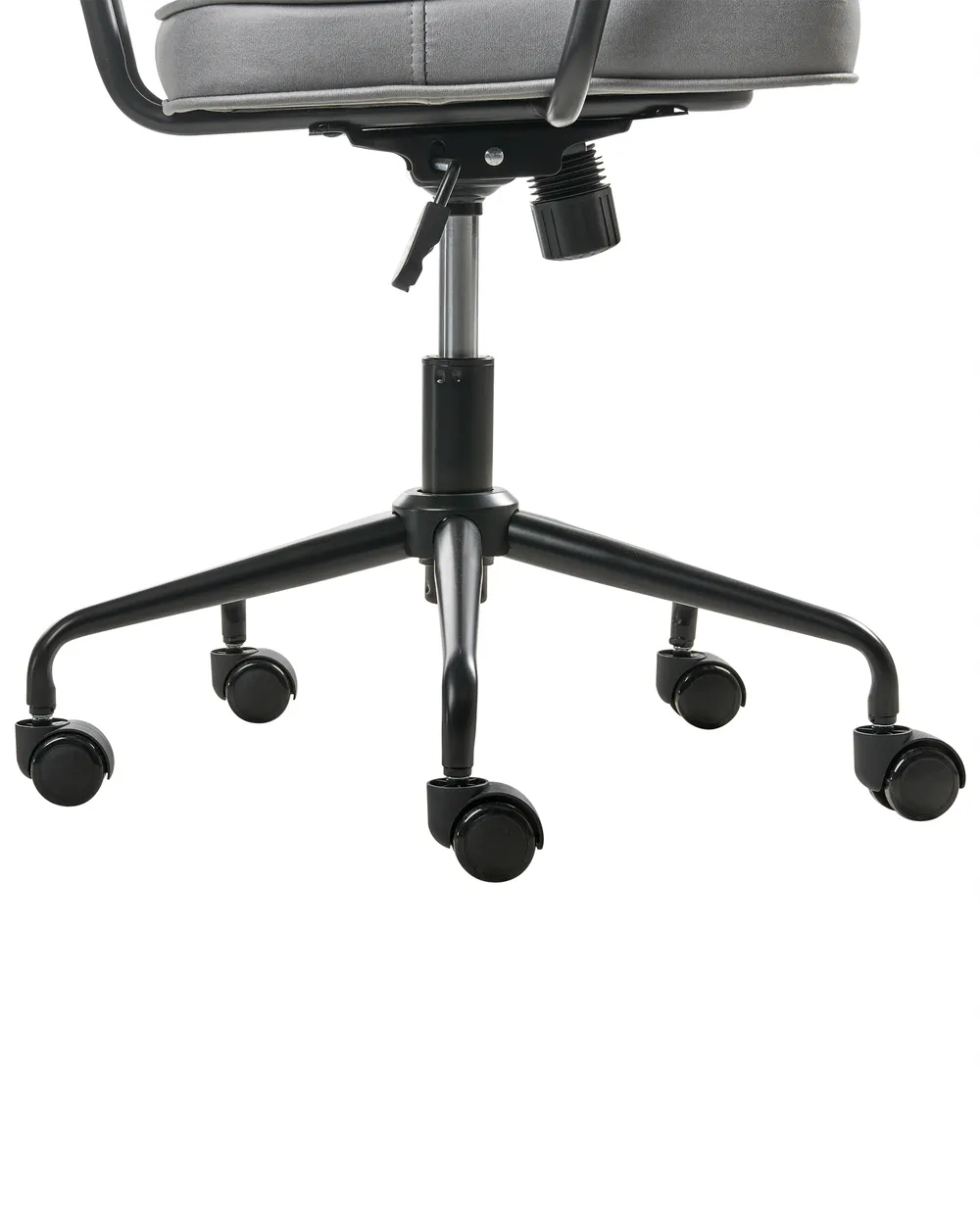 Desk Chair PAWNEE Velvet Grey_1016749