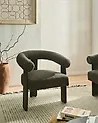 Armchair ILBRO Boucle Dark Green